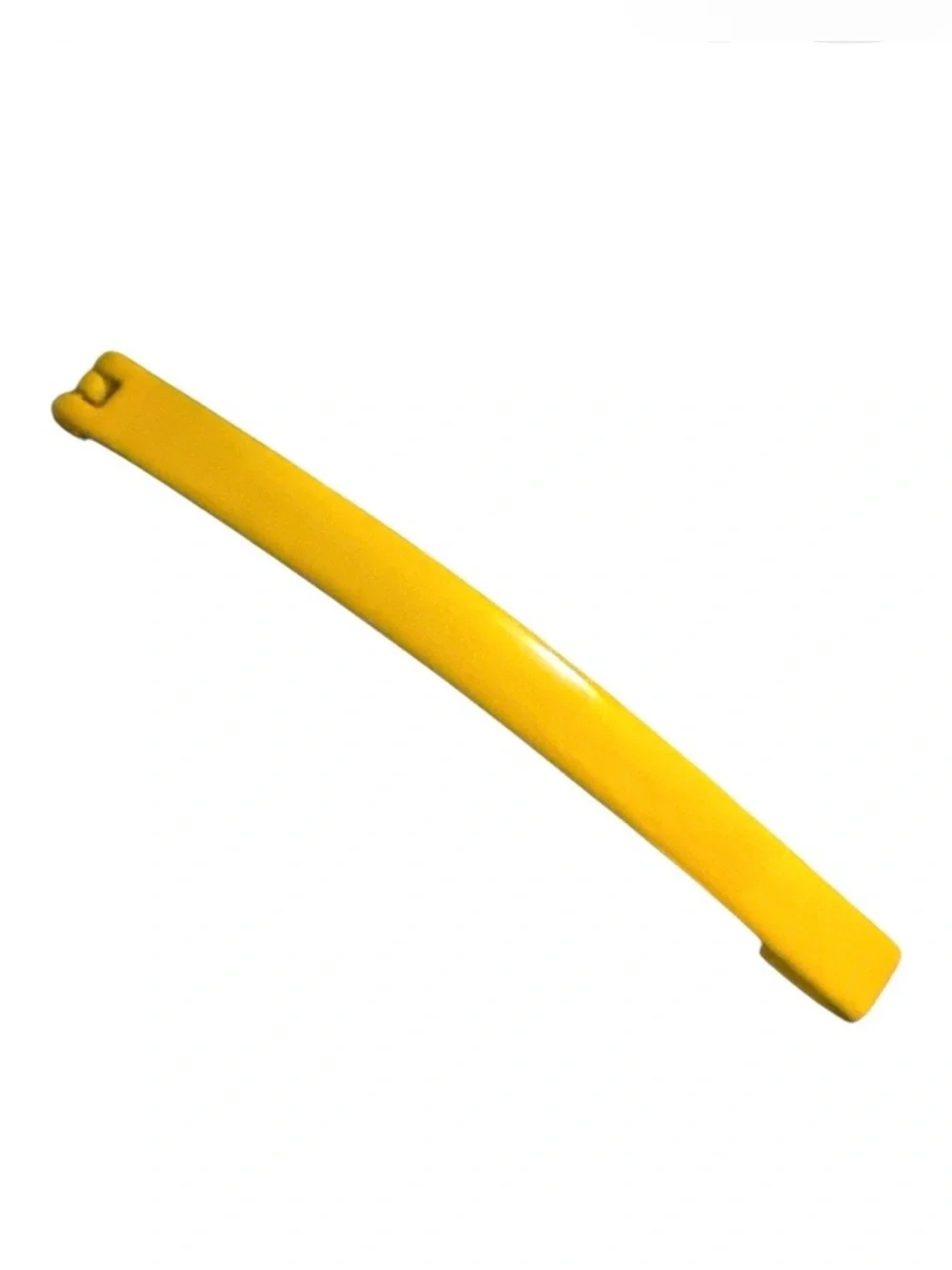 1970’s‎ Vintage Extra Long French Yellow Metal Bar Barrette, 3.5”, French Hair